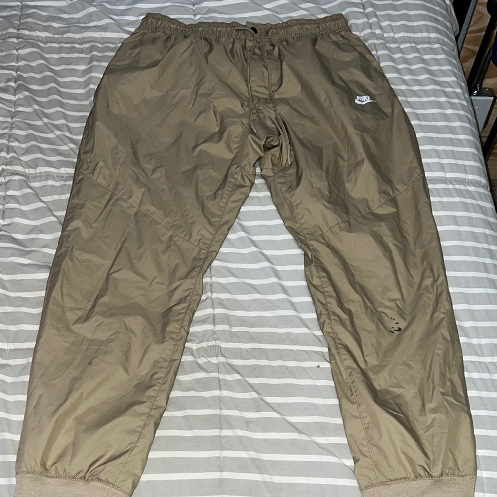 Nike Men's Khaki Jogger Pants